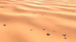 Desert Sand 3 With Pebbles