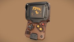 Game Boy in Fallout style